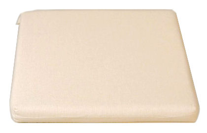 Sitzauflage, 40 x 40cm, weiß